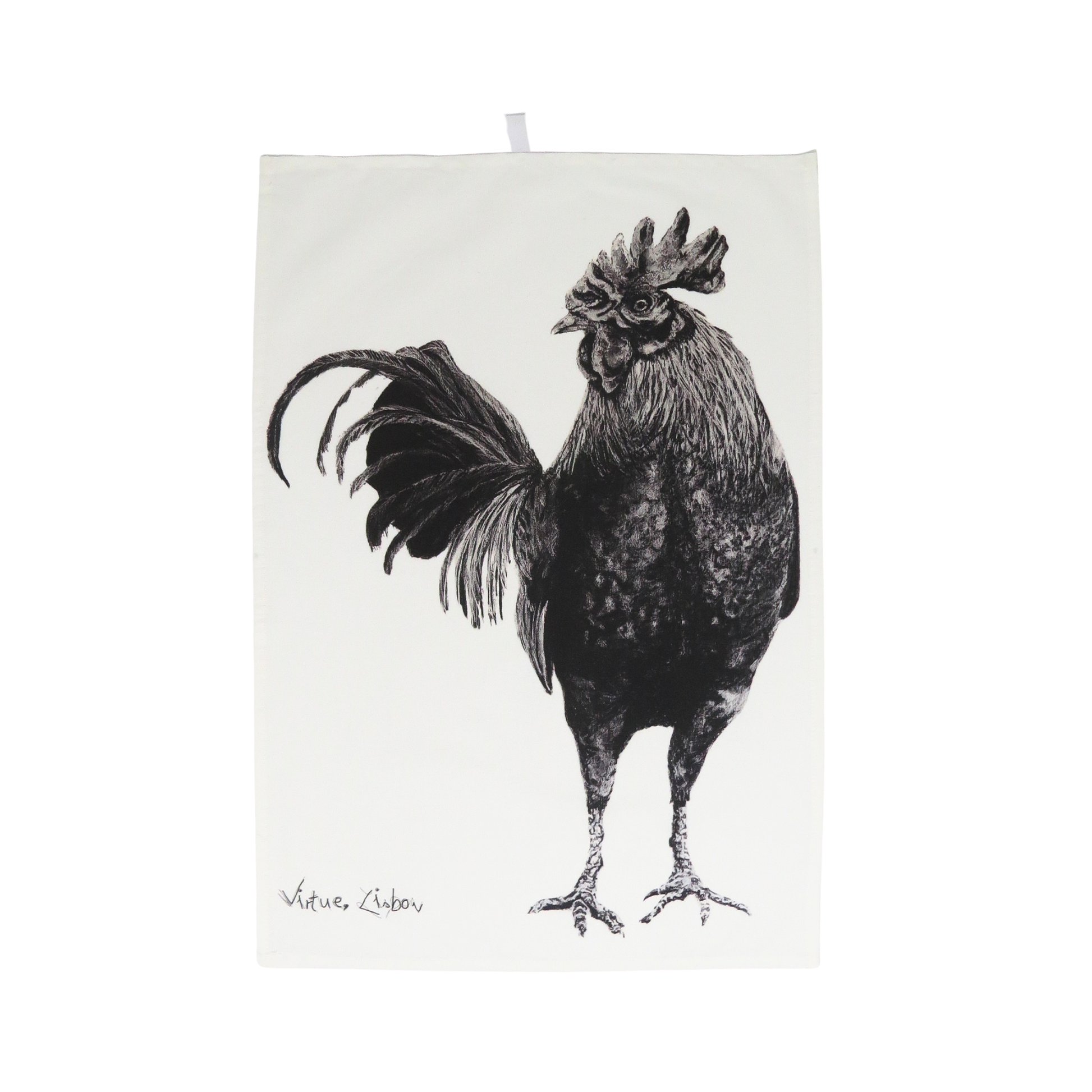 Rooster Tea Towel